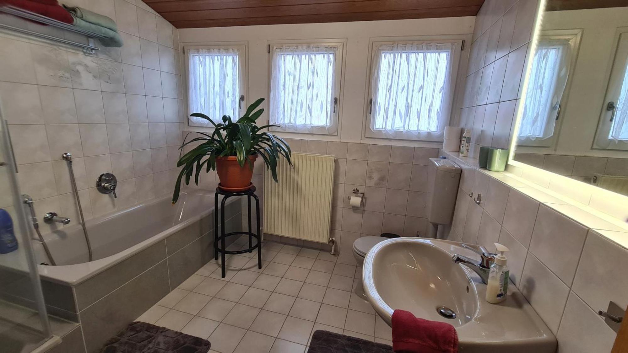 Gemuetliche 120 Qm Ferienwohnung Mit Balkon Adelsdorf Exterior photo