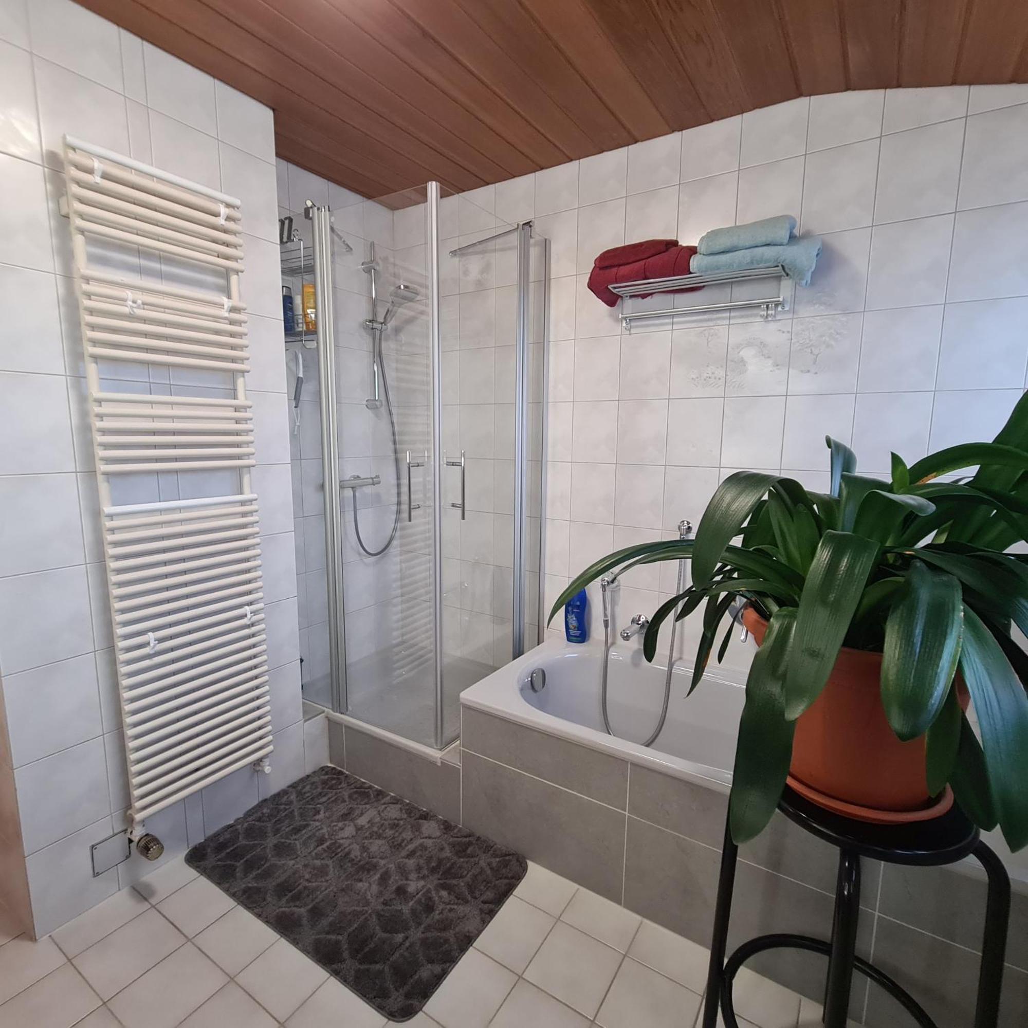 Gemuetliche 120 Qm Ferienwohnung Mit Balkon Adelsdorf Exterior photo